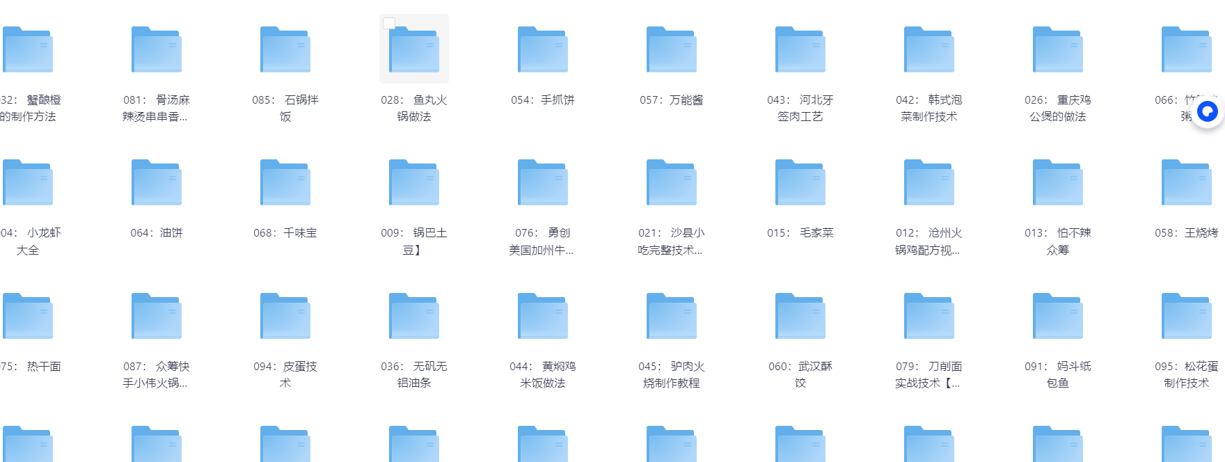 几年花了3.2万，全部买下来的小吃制作教程，适合小本创业学艺