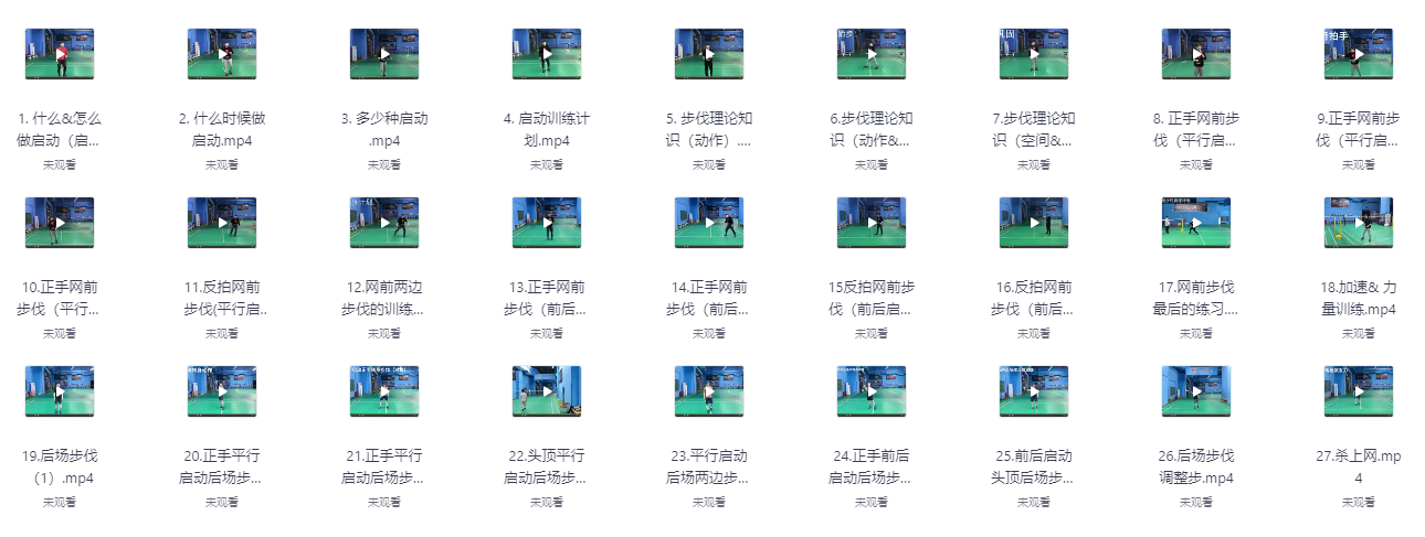 业界公认最强的羽毛球教学，李宇轩亲自指导，从步伐到杀球一气呵成！